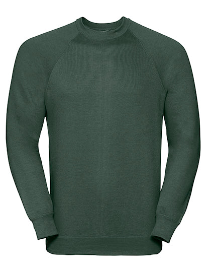 Adults' Classic Sweatshirt in Bottle Green, Größe 4XL