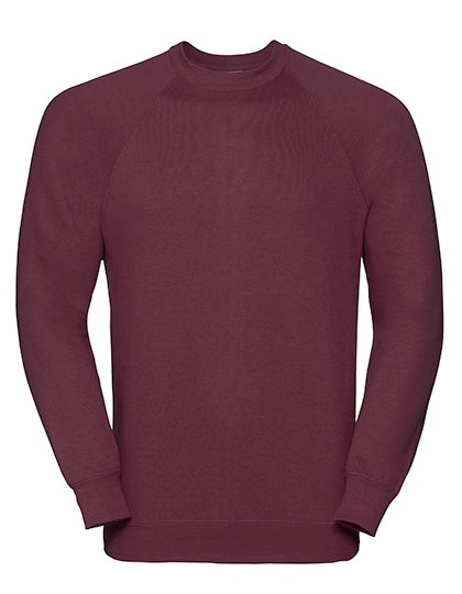 Adults' Classic Sweatshirt in Burgundy, Größe XXL