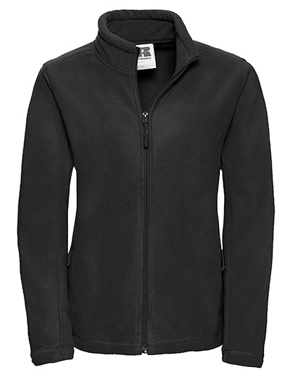 Ladies´ Full Zip Outdoor Fleece in Black, Größe XXL