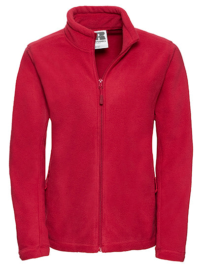 Ladies´ Full Zip Outdoor Fleece in Classic Red, Größe XXL