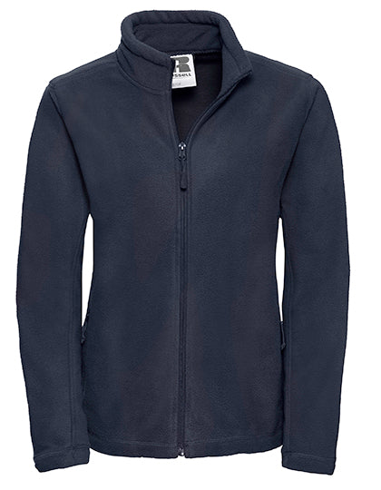 Ladies´ Full Zip Outdoor Fleece in French Navy, Größe XXL