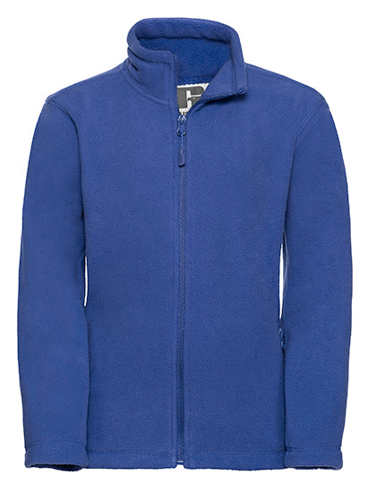 Kids´ Full Zip Outdoor Fleece in Bright Royal, Größe 152 (11/12)