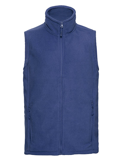 Men´s Outdoor Fleece Gilet in Bright Royal, Größe XXL