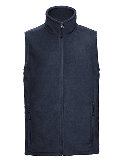 Men´s Outdoor Fleece Gilet in French Navy, Größe XXL