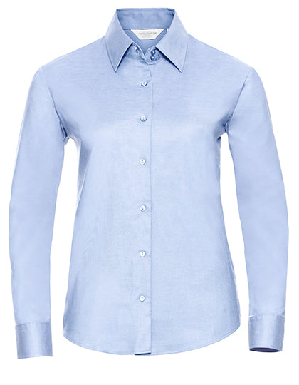 Ladies' Long Sleeve Tailored Oxford Shirt