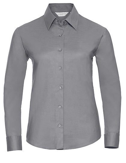 Ladies' Long Sleeve Tailored Oxford Shirt