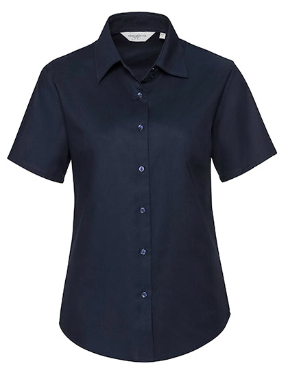 Ladies' Short Sleeve Tailored Oxford Shirt