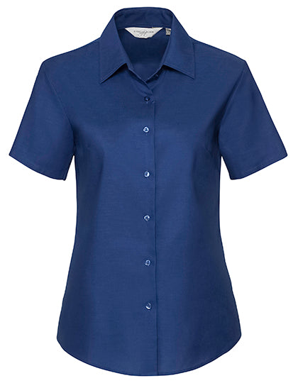 Ladies' Short Sleeve Tailored Oxford Shirt