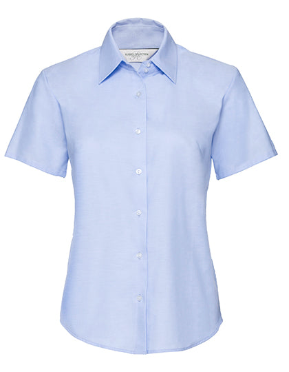 Ladies' Short Sleeve Tailored Oxford Shirt