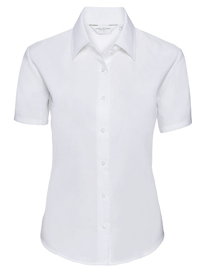 Ladies' Short Sleeve Tailored Oxford Shirt