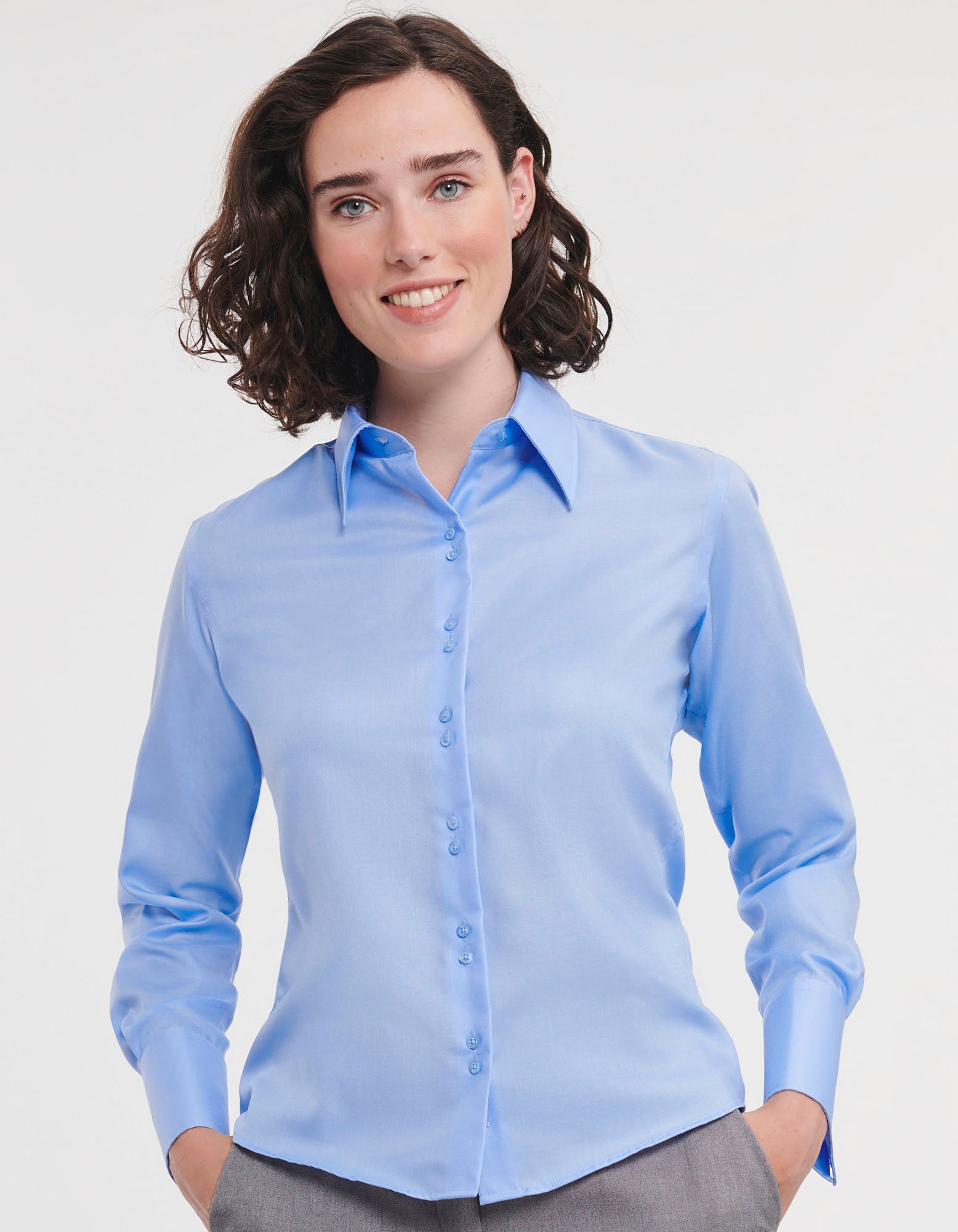 Ladies' Long Sleeve Tailored Ultimate Non-Iron Shirt