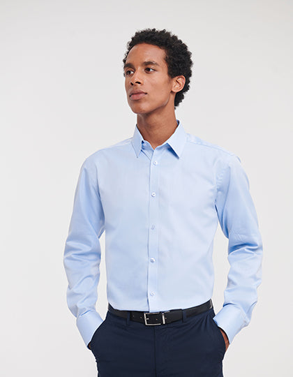Men´s L/S Herringbone Shirt